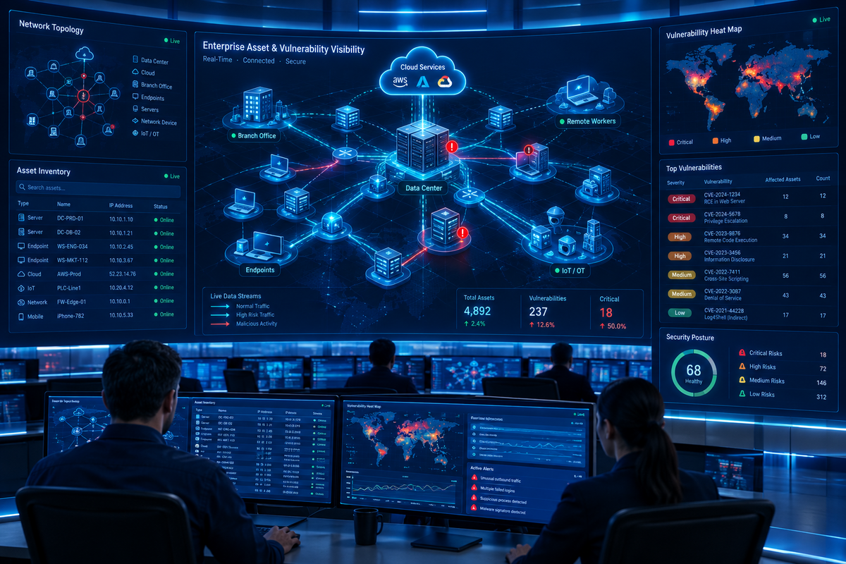 Achieving Real-Time Visibility into Enterprise Assets and Vulnerabilities