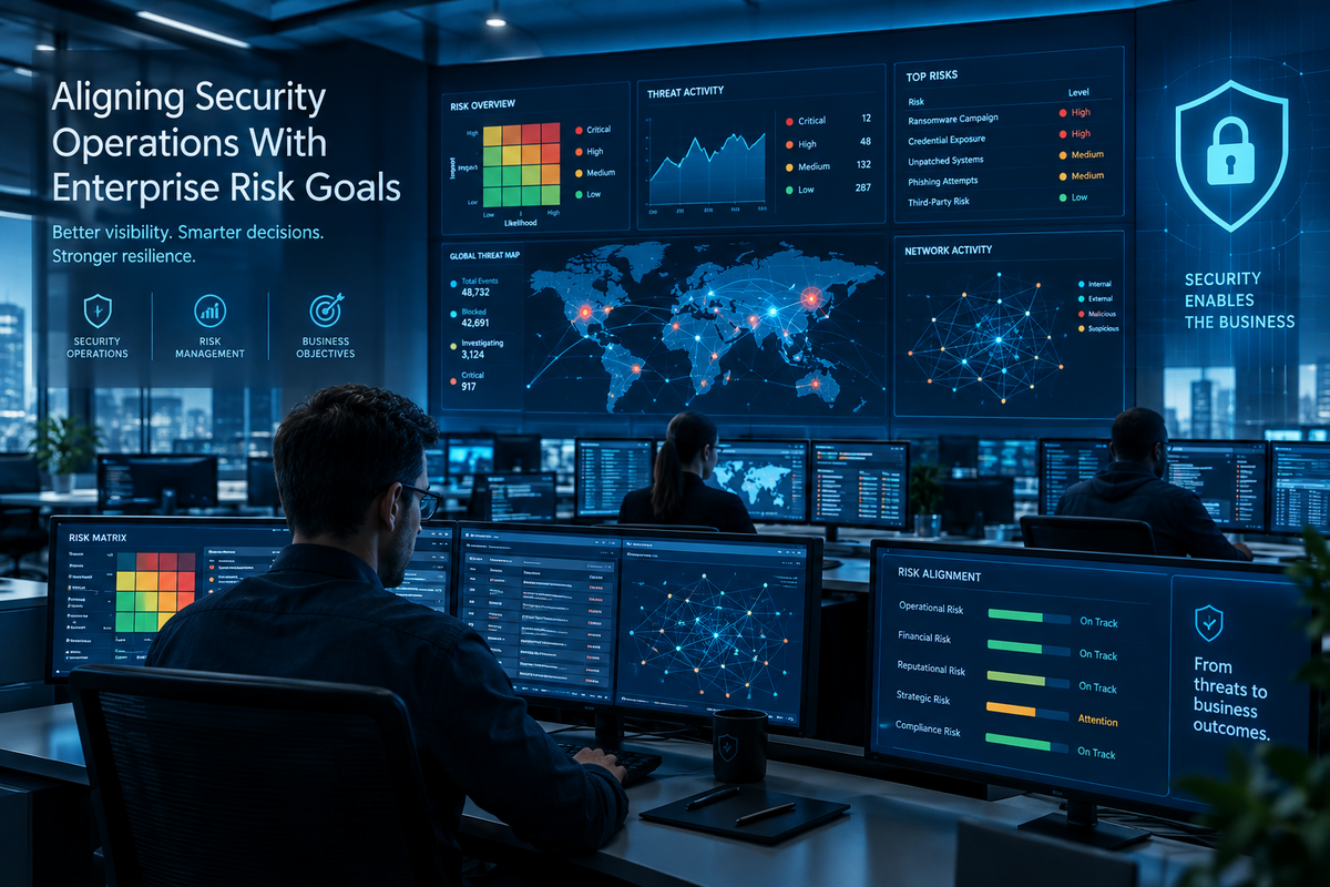 Aligning Security Operations With Enterprise Risk Goals