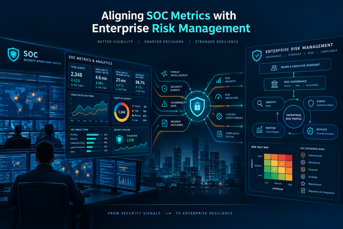 Aligning SOC Metrics with Enterprise Risk Management