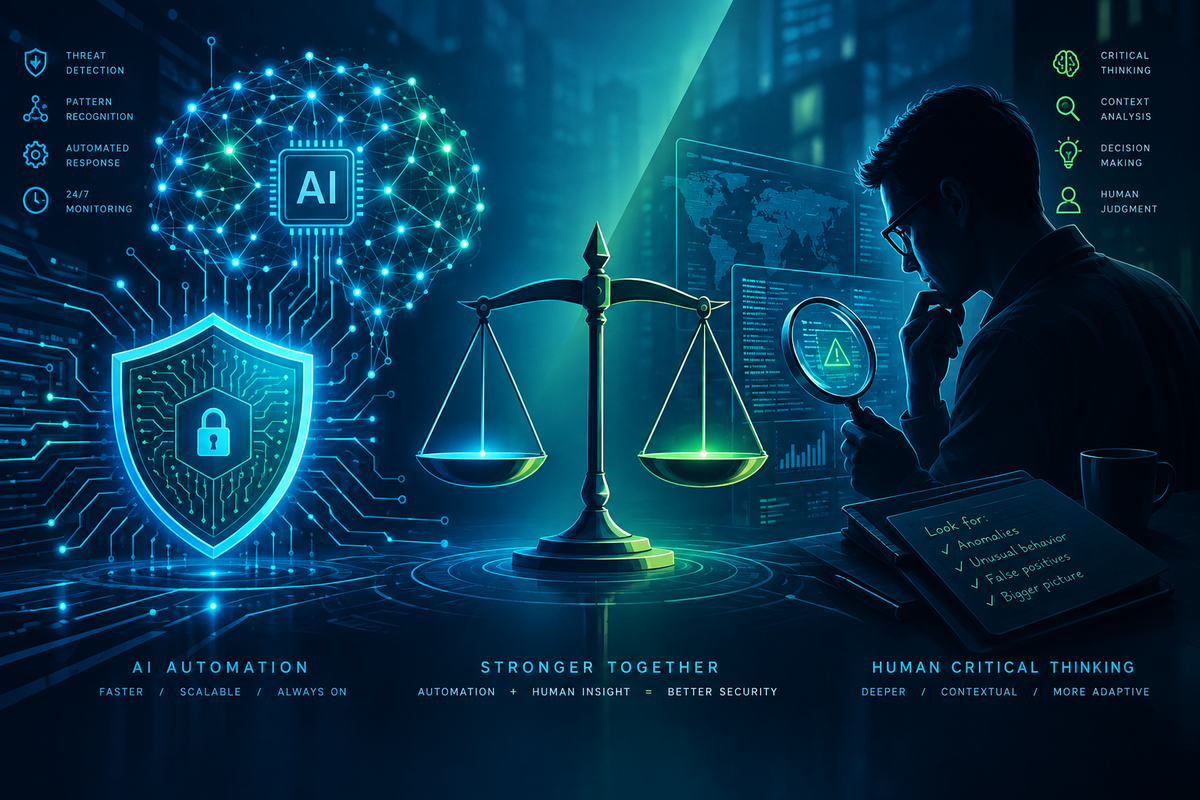 Balancing AI Automation and Human Critical Thinking in Security