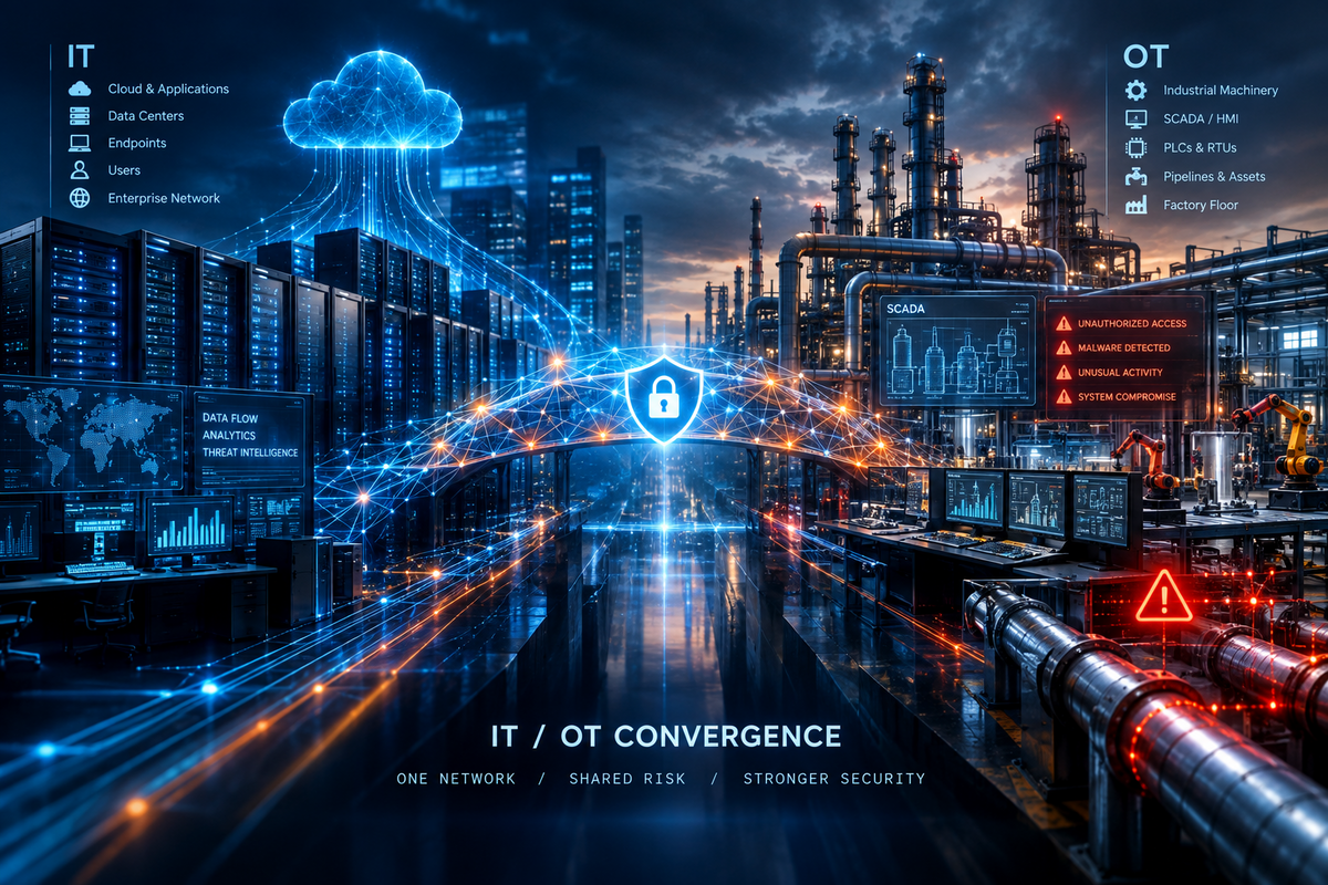 Bridging IT And OT Convergence Risks In Cybersecurity