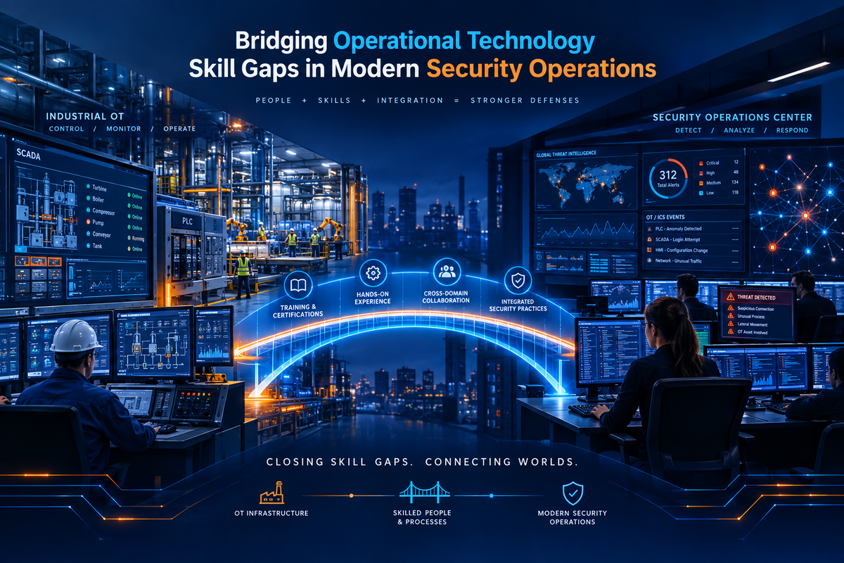 Bridging Operational Technology Skill Gaps in Modern Security Operations