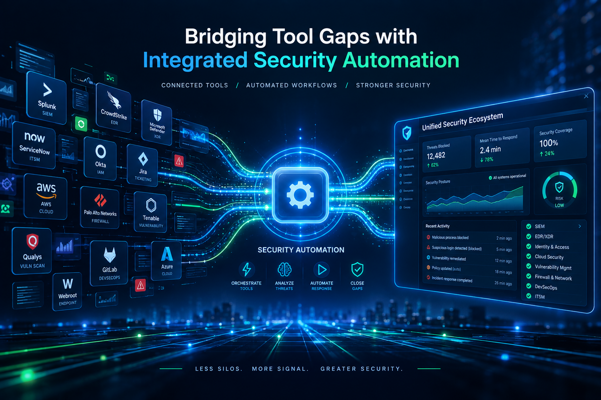 Bridging Tool Gaps with Integrated Security Automation