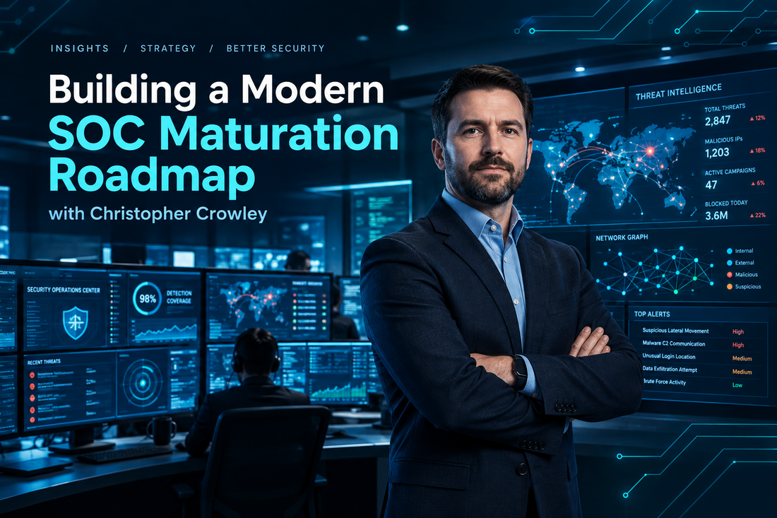 Building a Modern SOC Maturation Roadmap with Christopher Crowley