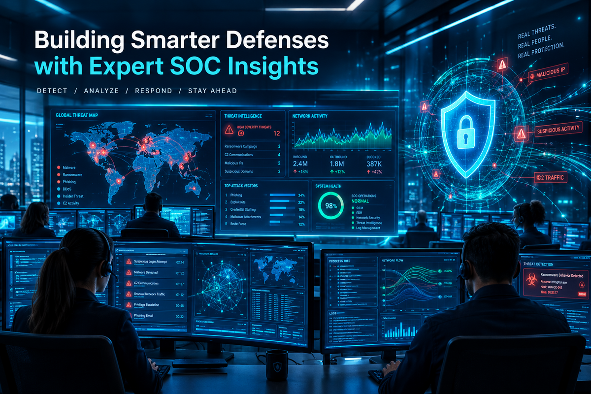 Building Smarter Defenses with Expert SOC Insights