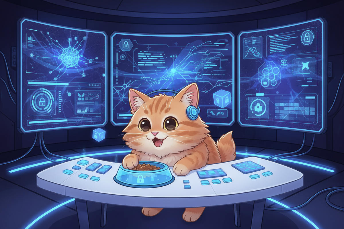 Bridging the Gap: Moving From AI Theory to Operational SOC Impact cat eating 