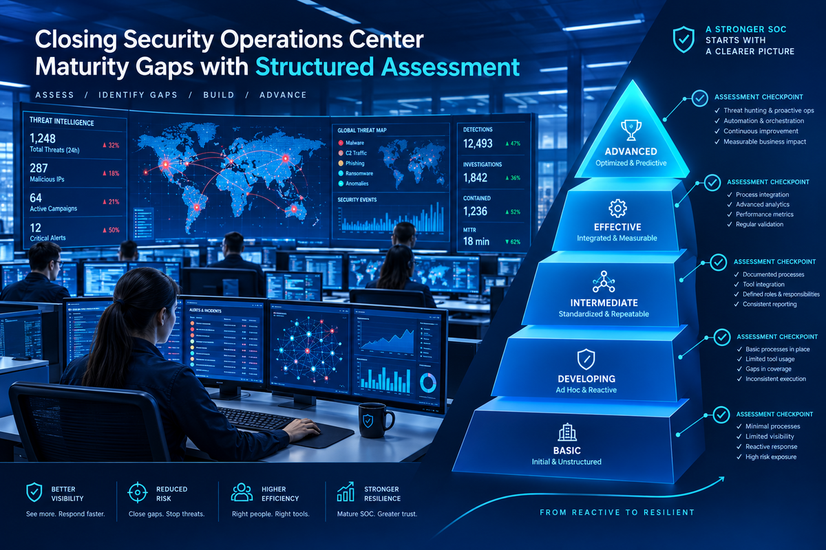 Closing Security Operations Center Maturity Gaps with Structured Assessment