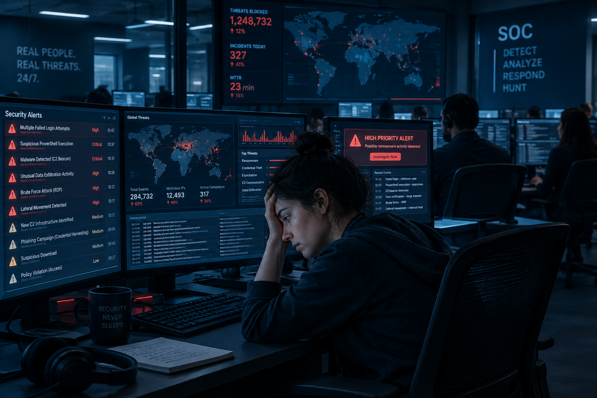 Combatting Analyst Burnout and High Turnover in Modern Security Operations Centers