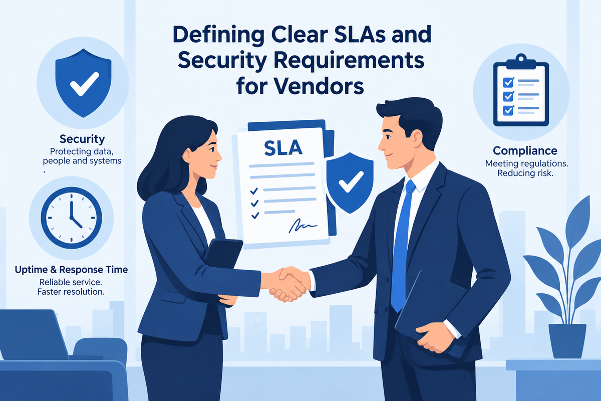 Defining Clear SLAs and Security Requirements for Vendors
