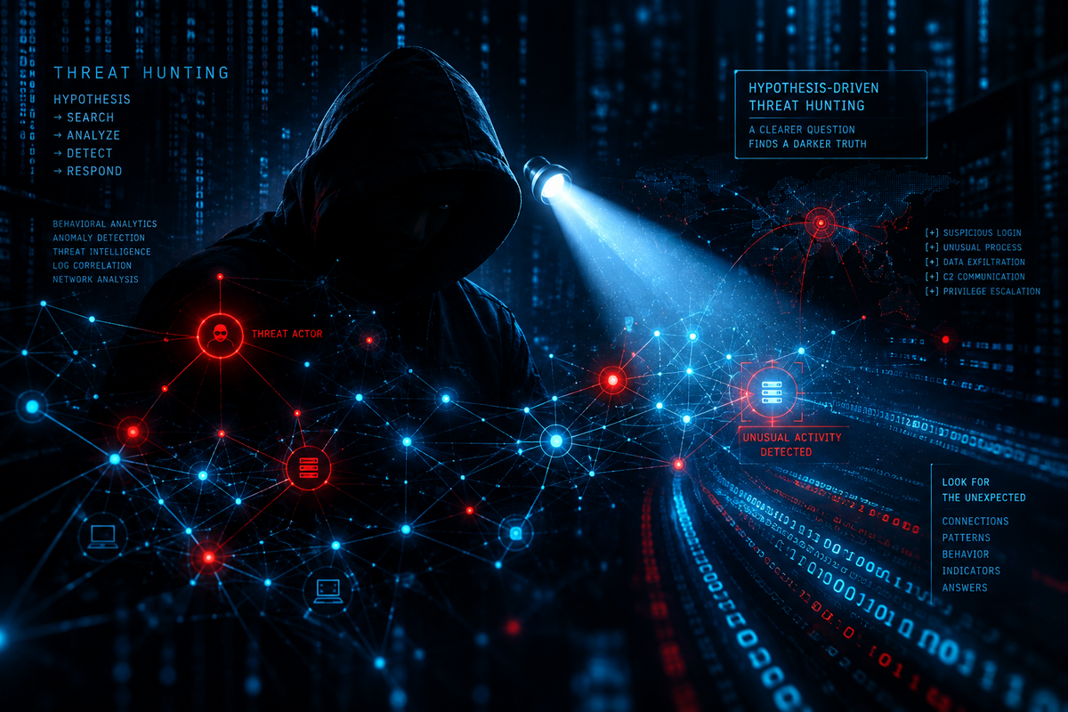 Detecting Evasive Threat Actors Through Hypothesis Driven Hunting