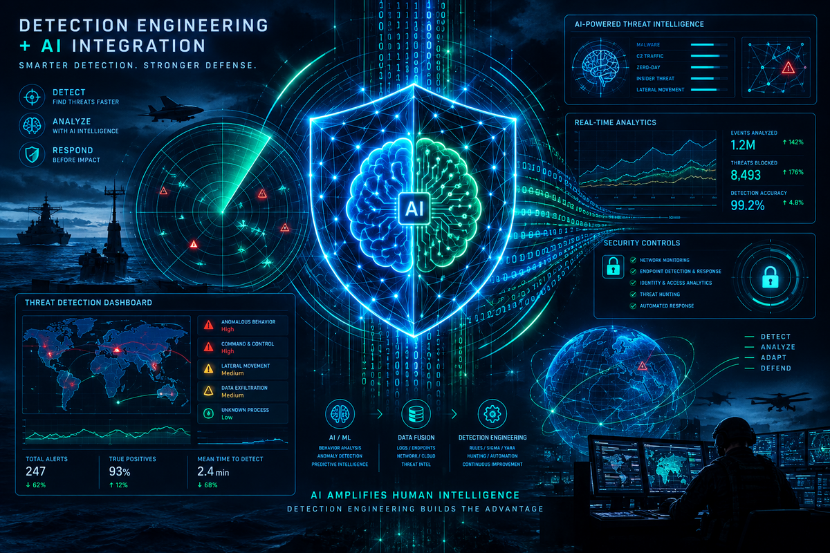 Detection Engineering and AI Integration in Modern Defense