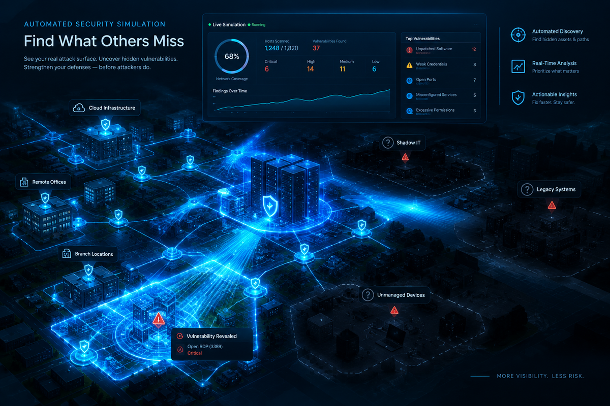 Eliminating Enterprise Visibility Blind Spots With Automated Simulation