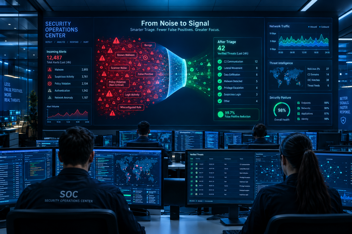 Eliminating Excessive False Positives in SOC Operations
