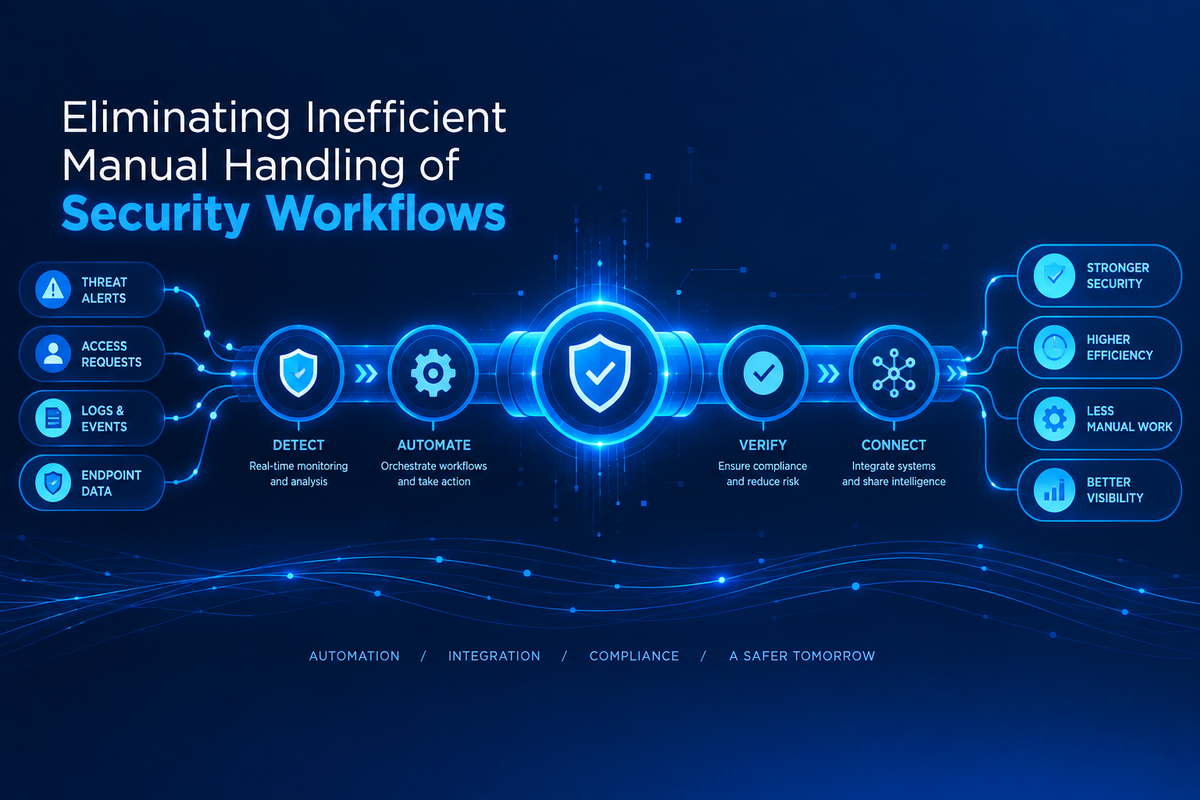 Eliminating Inefficient Manual Handling of Security Workflows