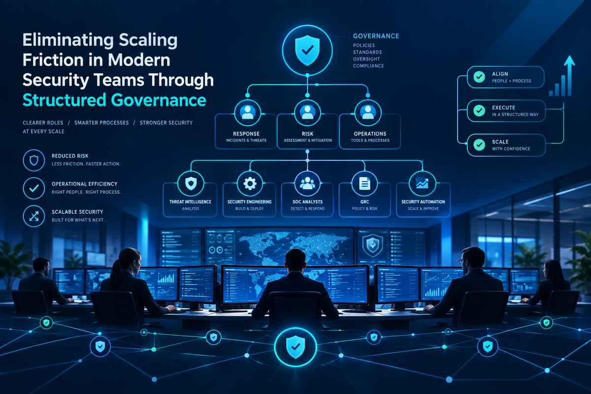 Eliminating Scaling Friction in Modern Security Teams Through Structured Governance