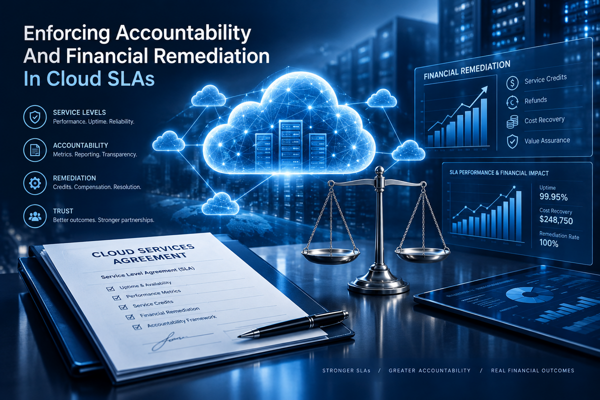Enforcing Accountability And Financial Remediation In Cloud SLAs