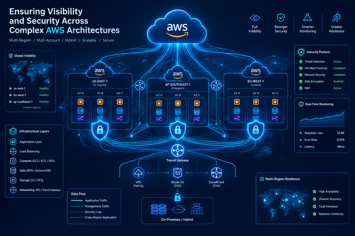 Ensuring Visibility and Security Across Complex AWS Architectures