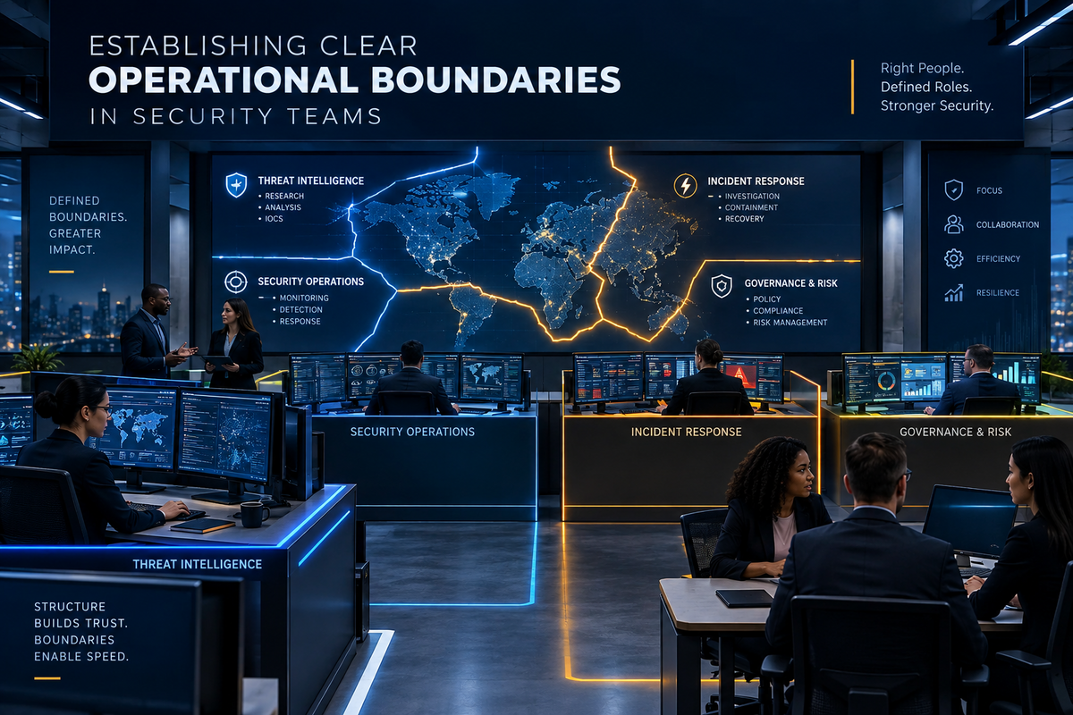 Establishing Clear Operational Boundaries in Security Teams