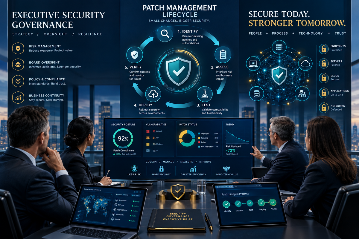 Establishing Executive Security Governance and Patch Management Lifecycles