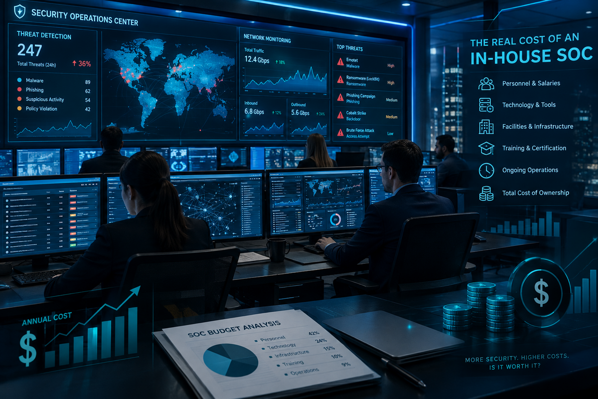Evaluating the Real Cost of In-House Security Operations Centers