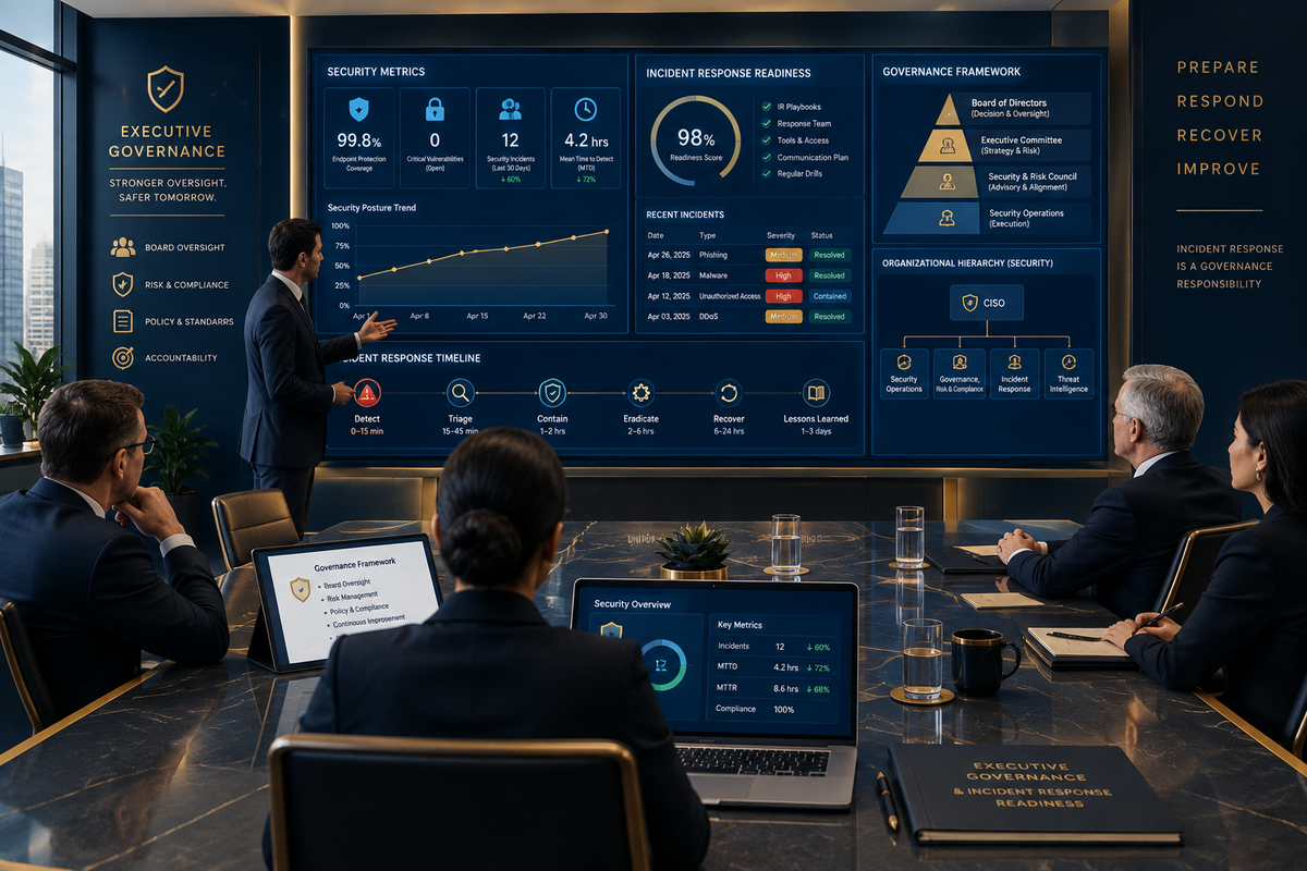 Executive Governance and Incident Response Readiness
