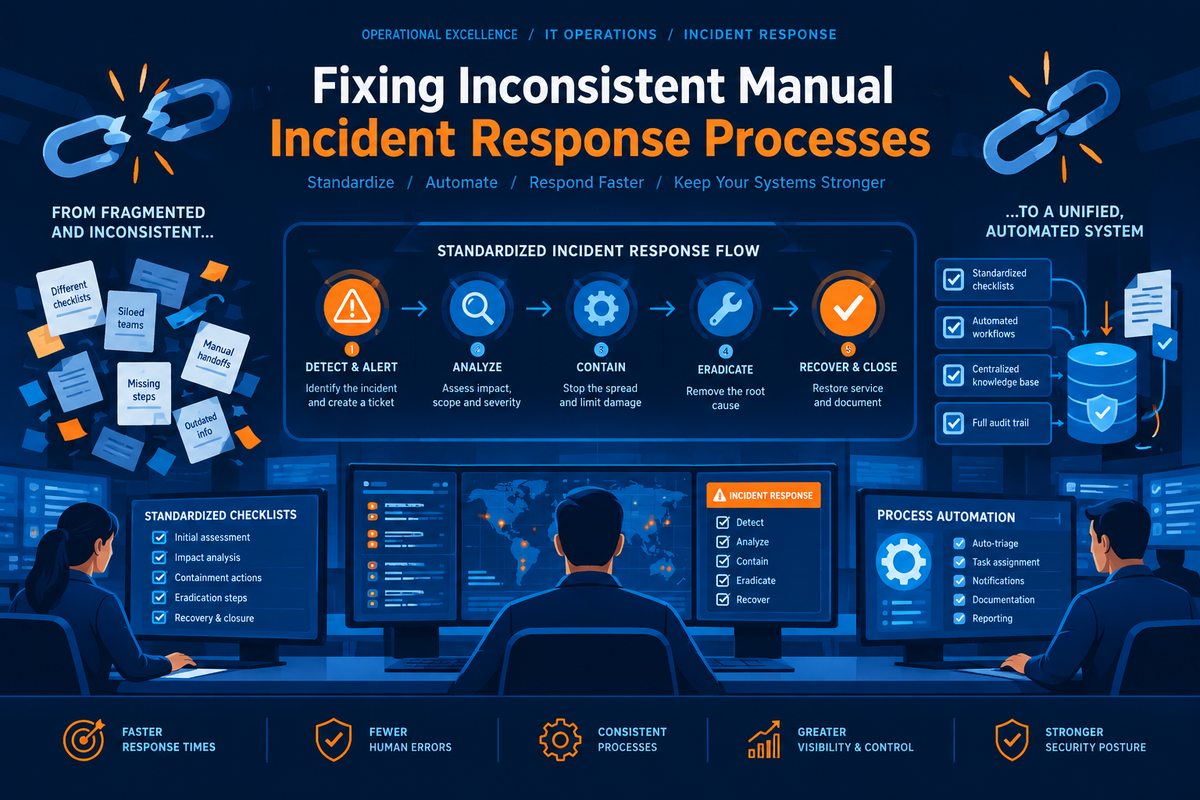 Fixing Inconsistent Manual Incident Response Processes