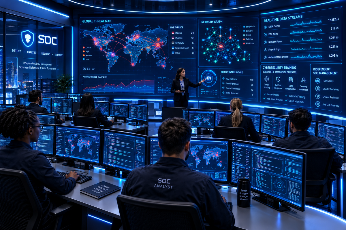 Future of Independent Security Operations and SOC Management Training