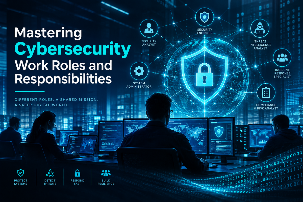 Mastering Cybersecurity Work Roles and Responsibilities