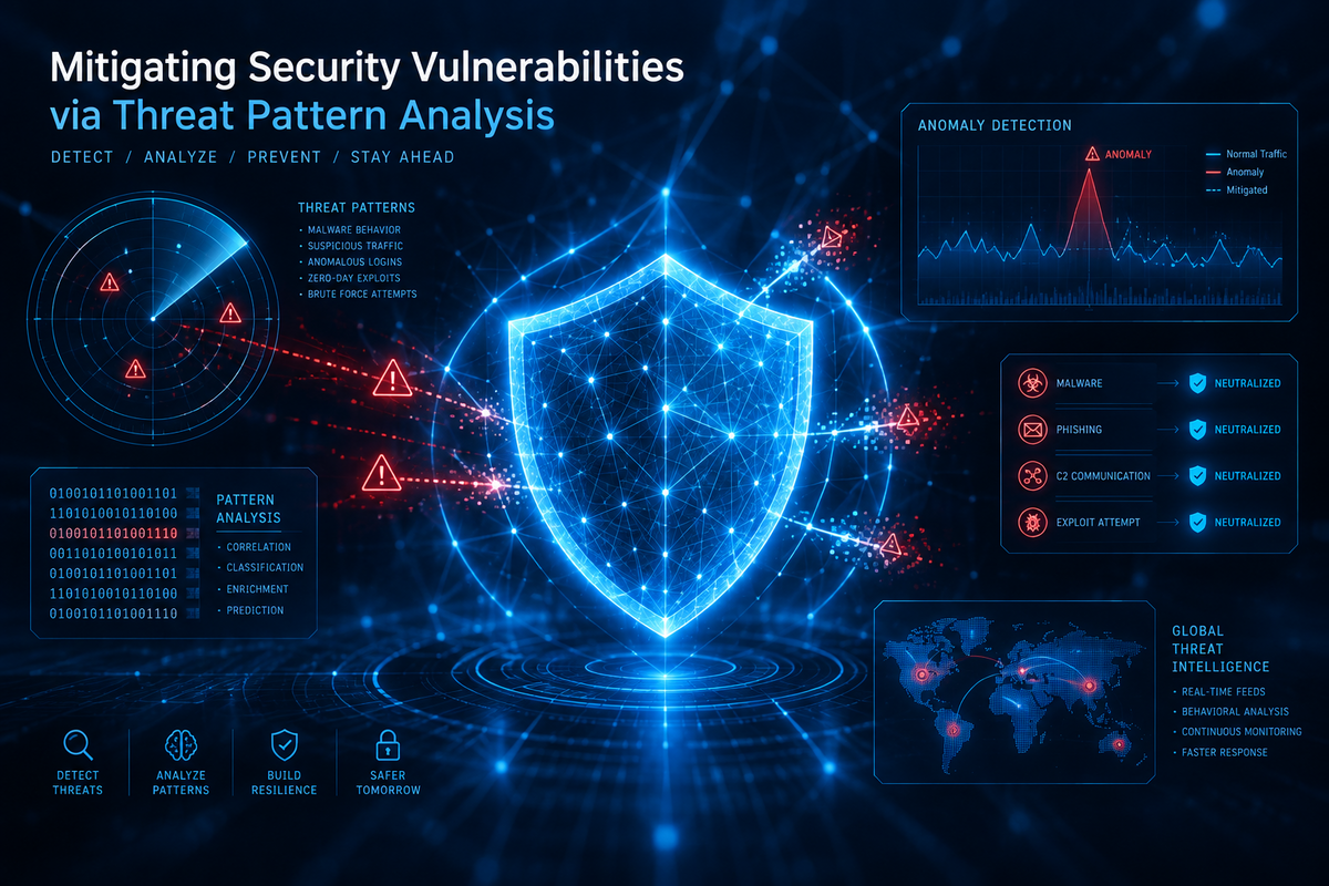 Mitigating Security Vulnerabilities via Threat Pattern Analysis