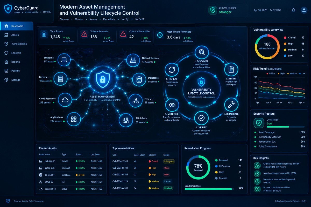 Modern Asset Management and Vulnerability Lifecycle Control