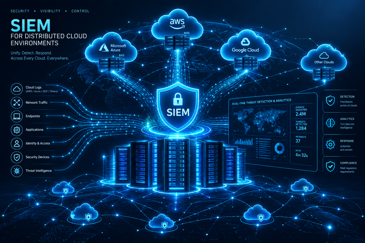Modernizing SIEM Infrastructure for Distributed Cloud Environments