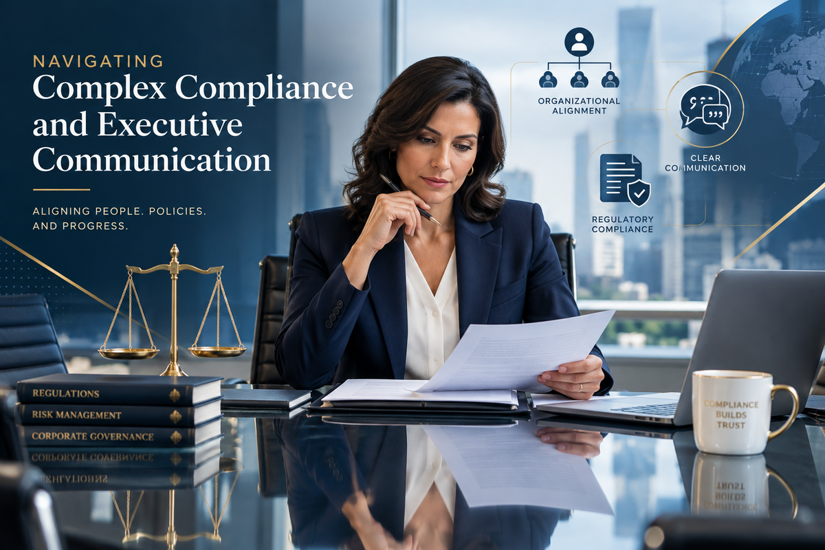 Navigating Complex Compliance and Executive Communication
