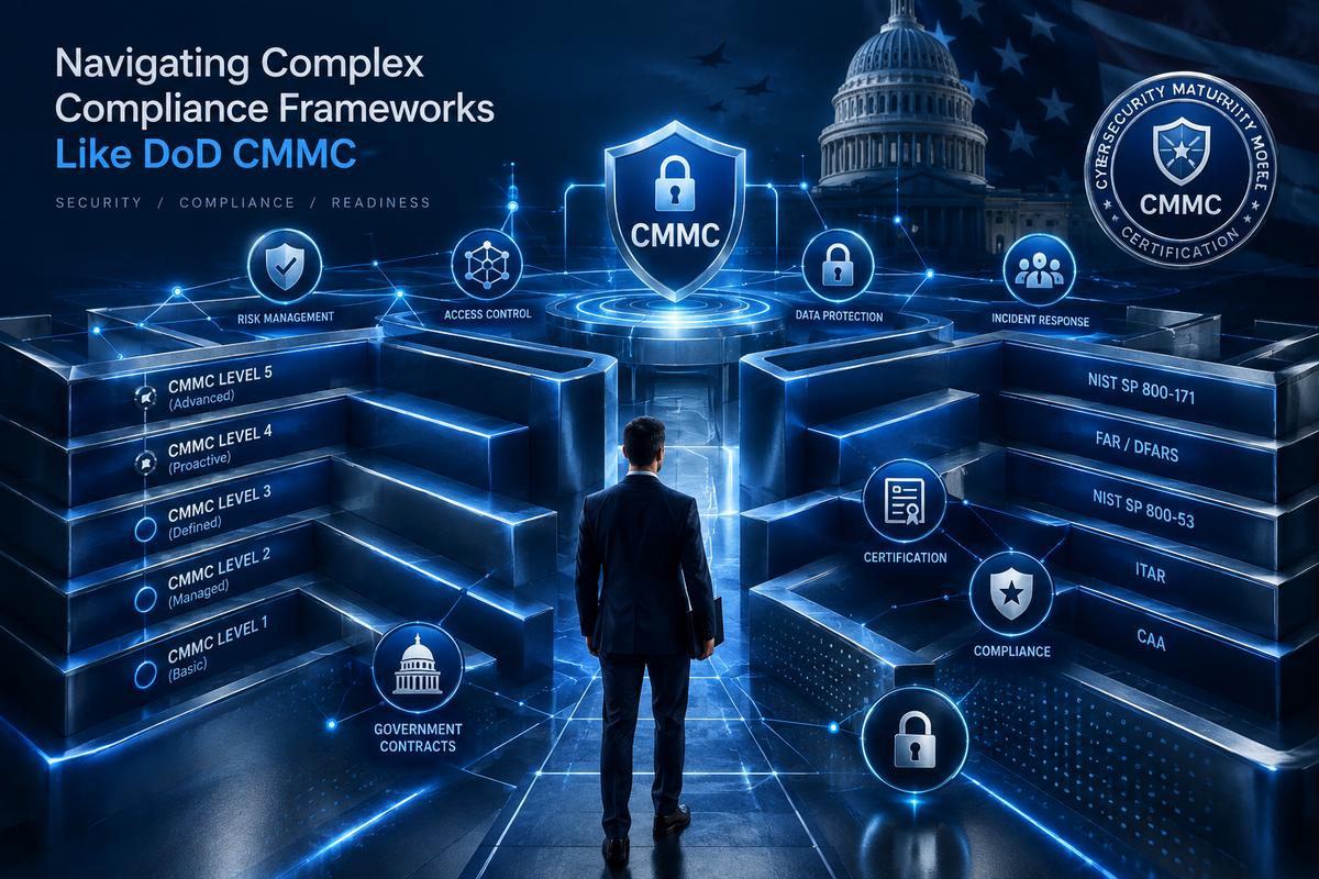 Navigating Complex Compliance Frameworks Like DoD CMMC