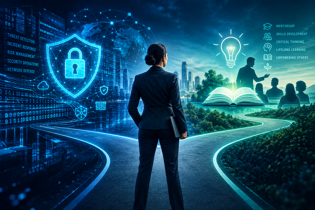 Navigating Cybersecurity Operations Leadership and Independent Teaching Roles