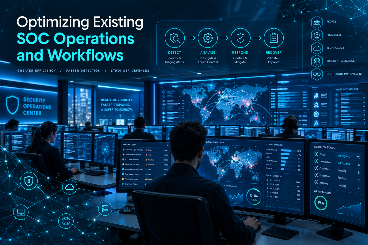 Optimizing Existing SOC Operations and Workflows