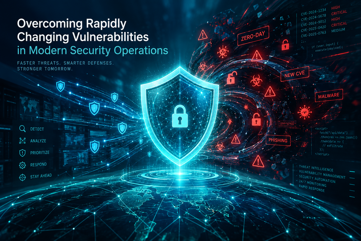 Overcoming Rapidly Changing Vulnerabilities in Modern Security Operations