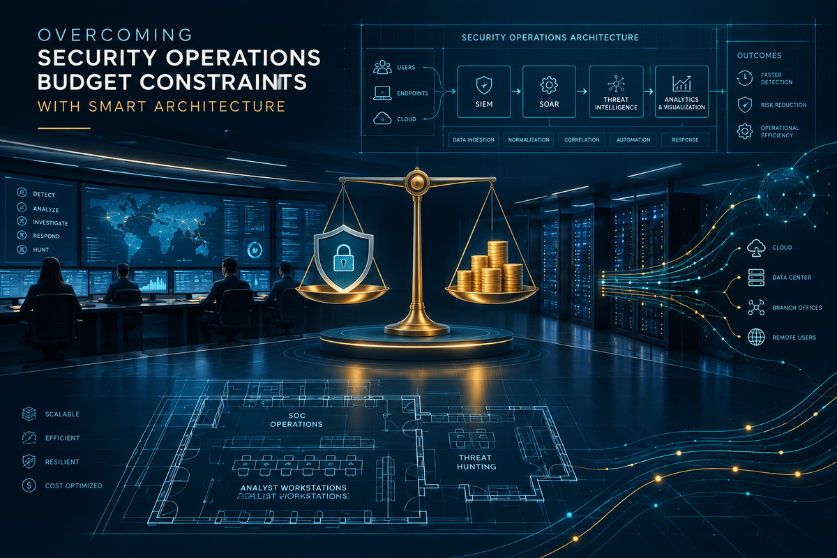 Overcoming Security Operations Budget Constraints with Smart Architecture