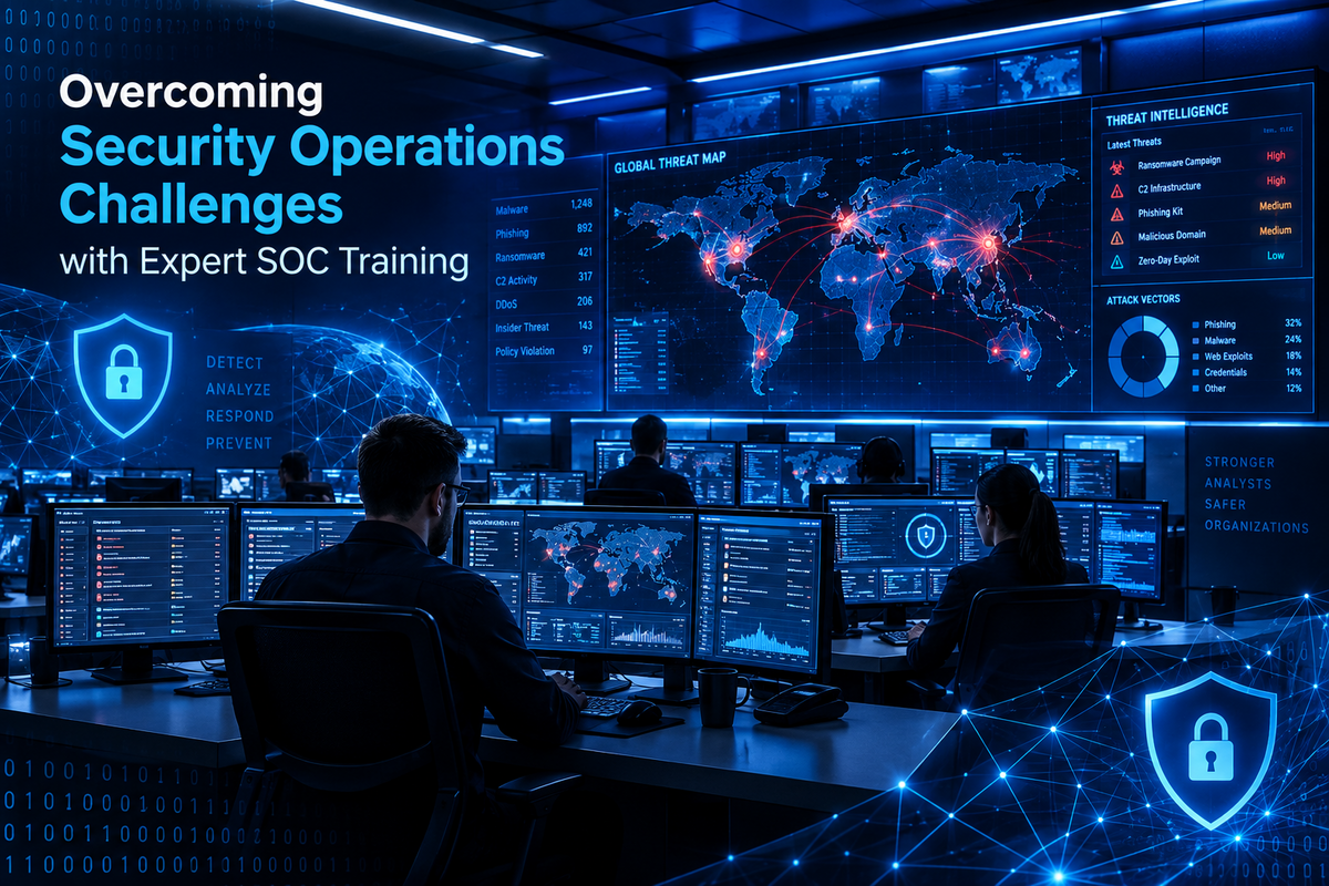 Overcoming Security Operations Challenges with Expert SOC Training