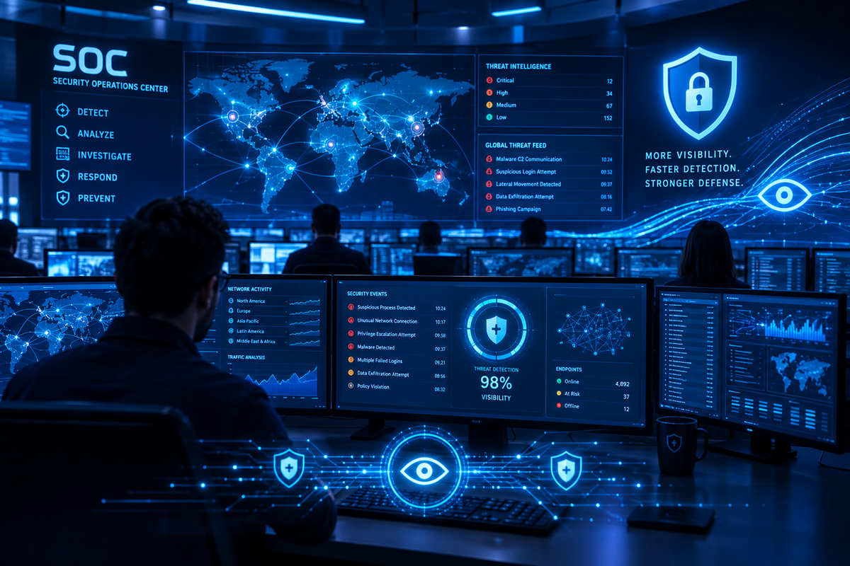 Overcoming Security Operations Visibility Gaps with Expert SOC Strategies
