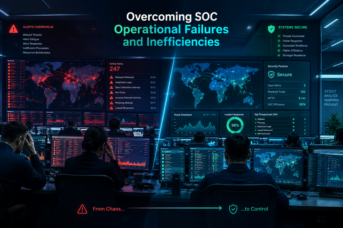 Overcoming SOC Operational Failures and Inefficiencies