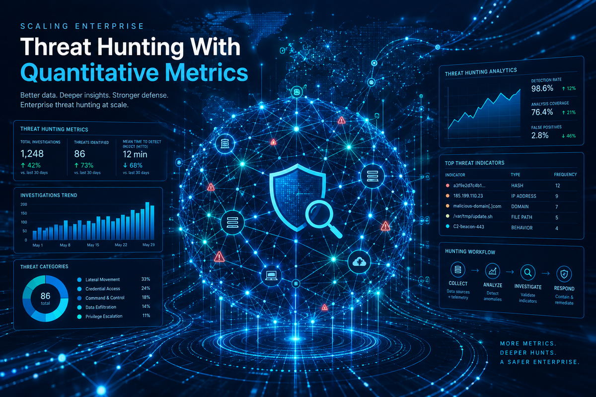 Scaling Enterprise Threat Hunting With Quantitative Metrics