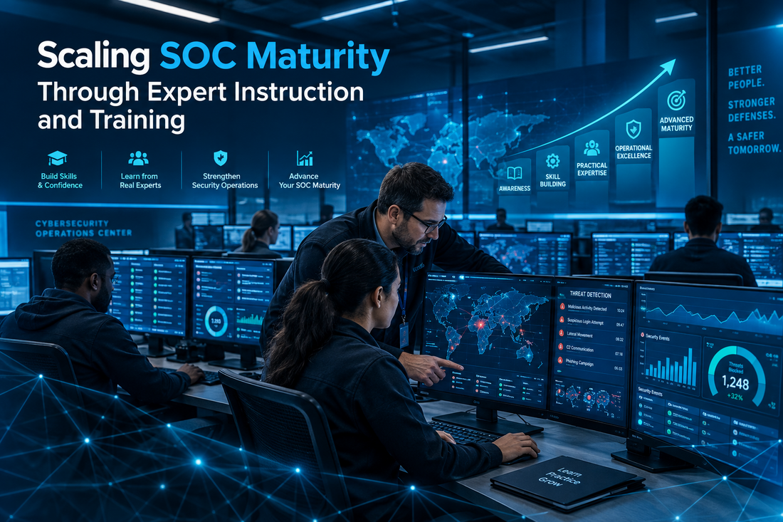 Scaling SOC Maturity Through Expert Instruction and Training