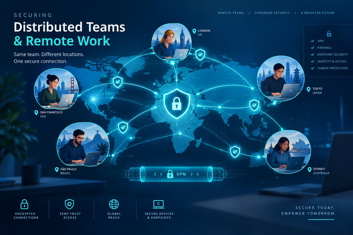 Securing Distributed Teams and Remote Work Models