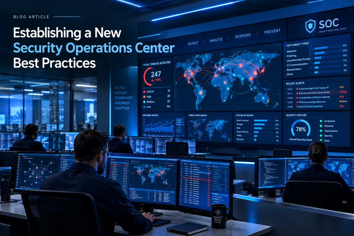 Establishing a New Security Operations Center Best Practices