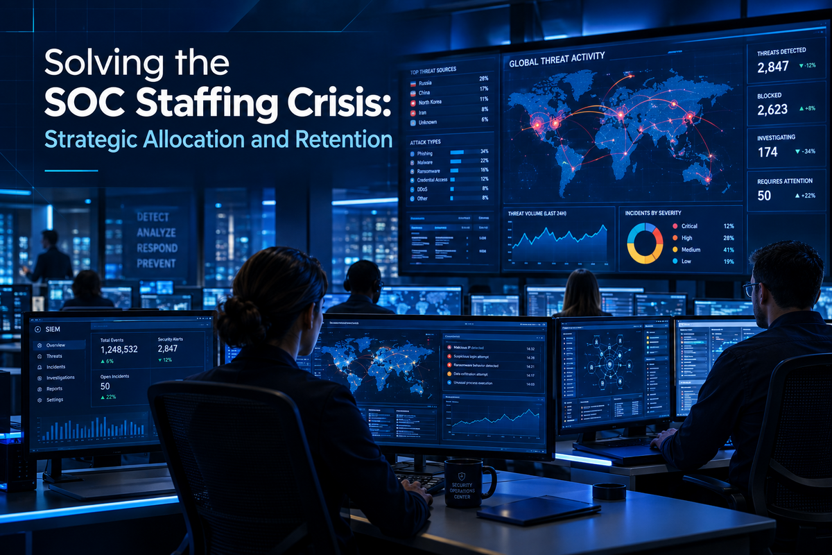 Solving the SOC Staffing Crisis: Strategic Allocation and Retention