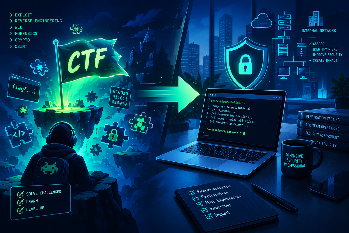 Transitioning from CTF Player to Professional Penetration Tester