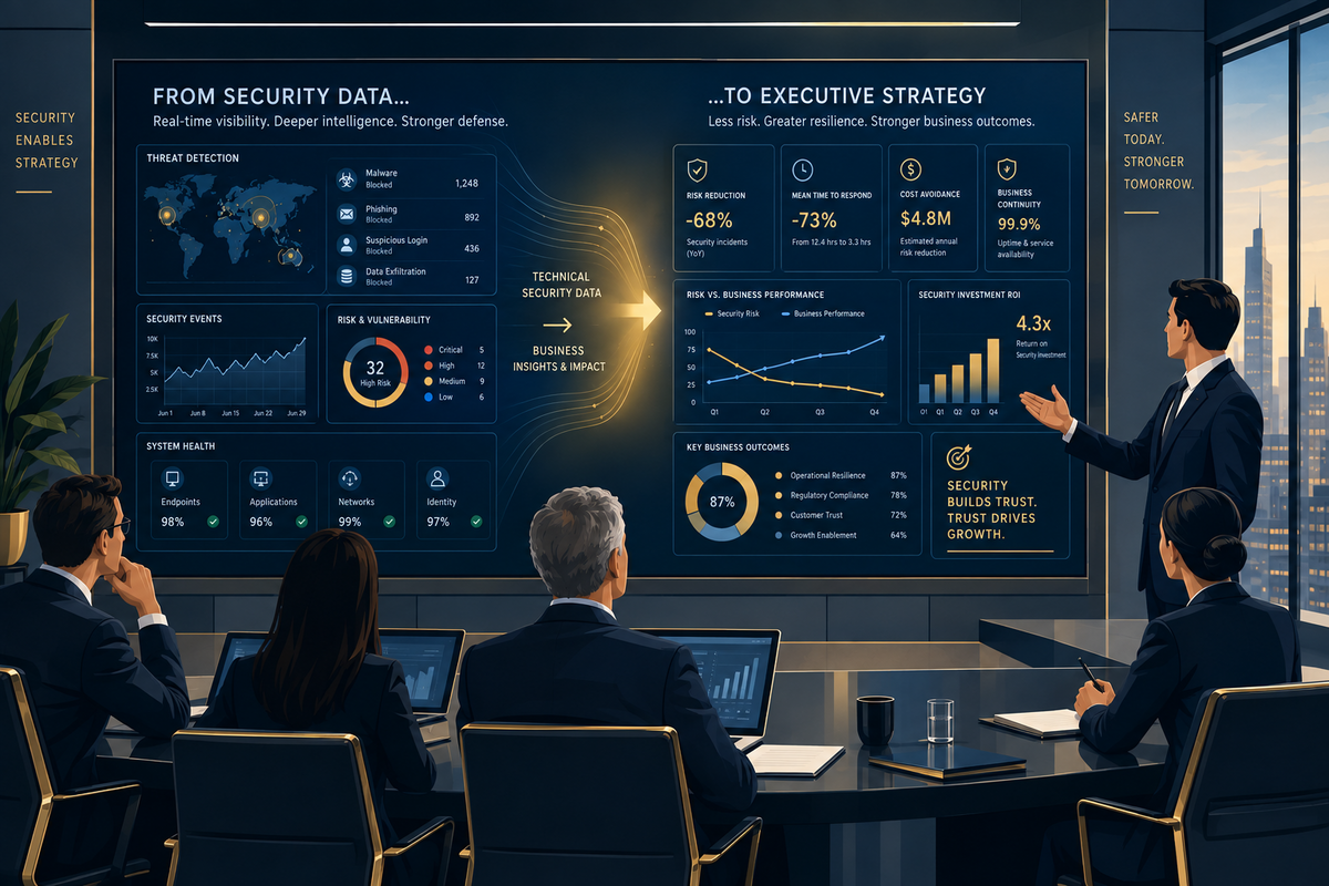 Translating Technical Security Data into Executive Business Strategies