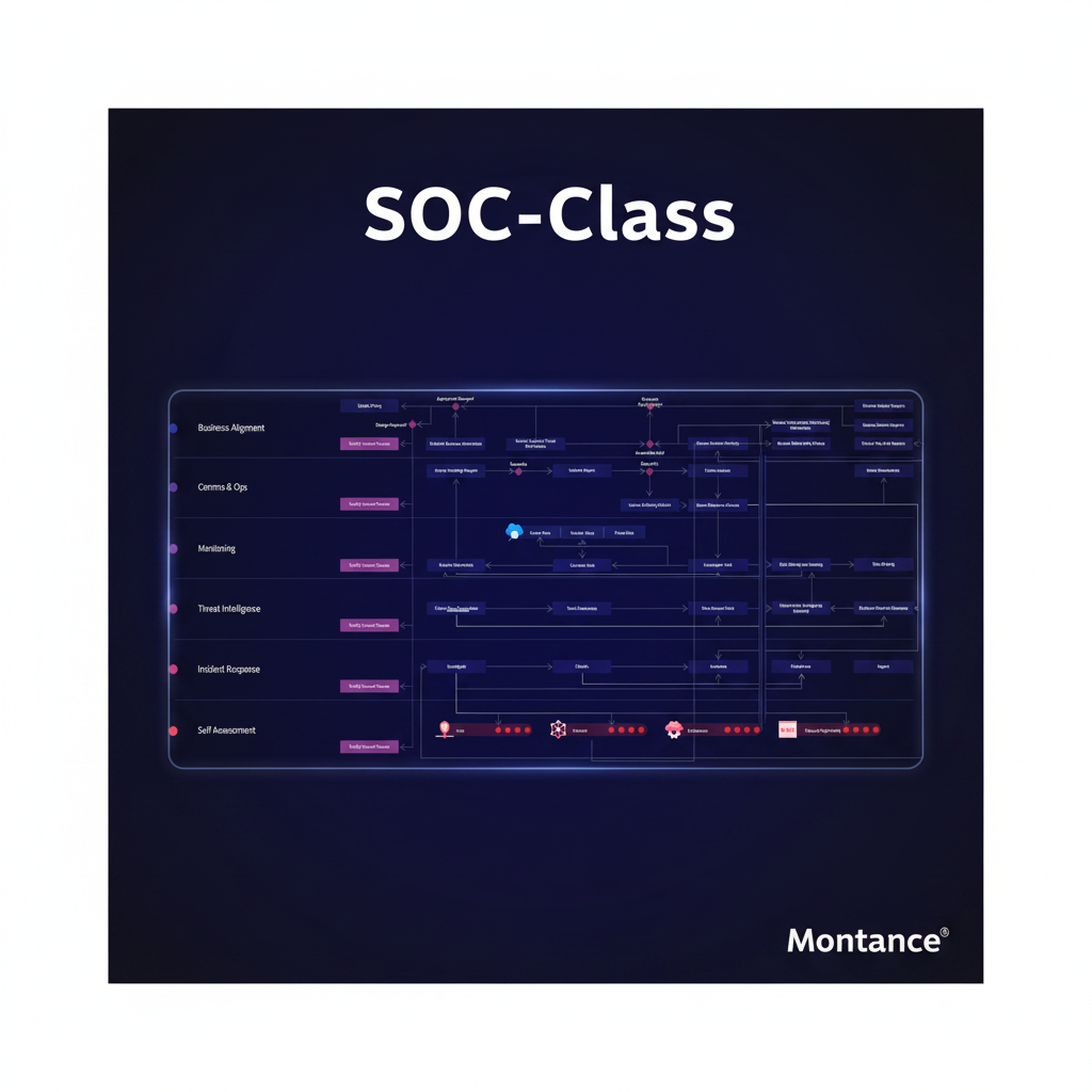SOC-Class cross-functional flowchart